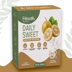 Daily Sweet - 100% Natural Monk Fruit Sweetener | 1:1 Sugar Replacer | Zero Calories